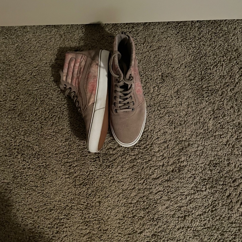 VANS Milton Floral Suede High top sneakers